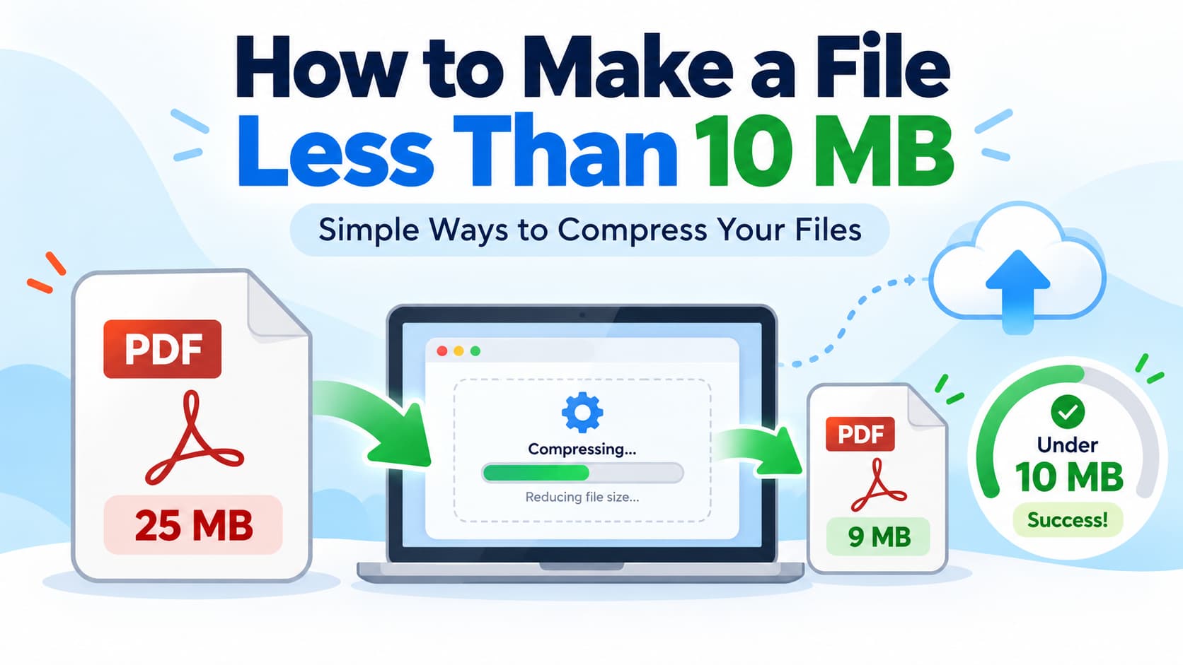How to Make a File Less Than 10 MB